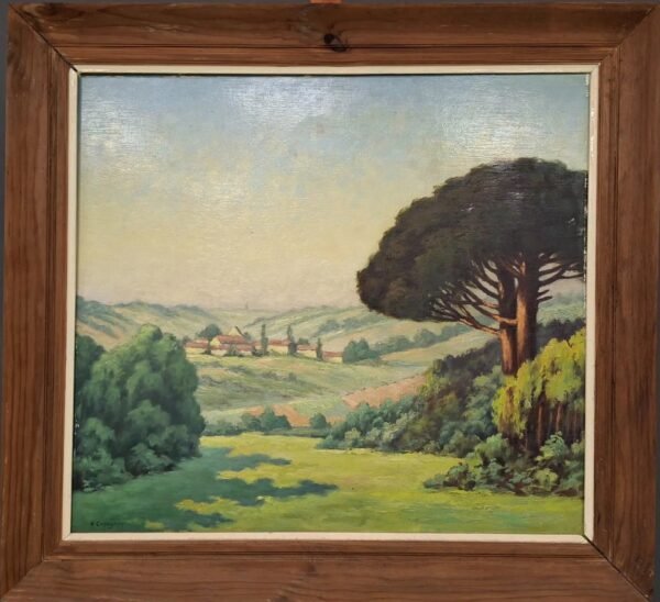 11 A. Capeyron, paysage landais (début XXe)
