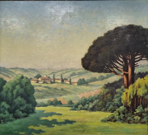 11#2 A. Capeyron, paysage landais (début XXe)