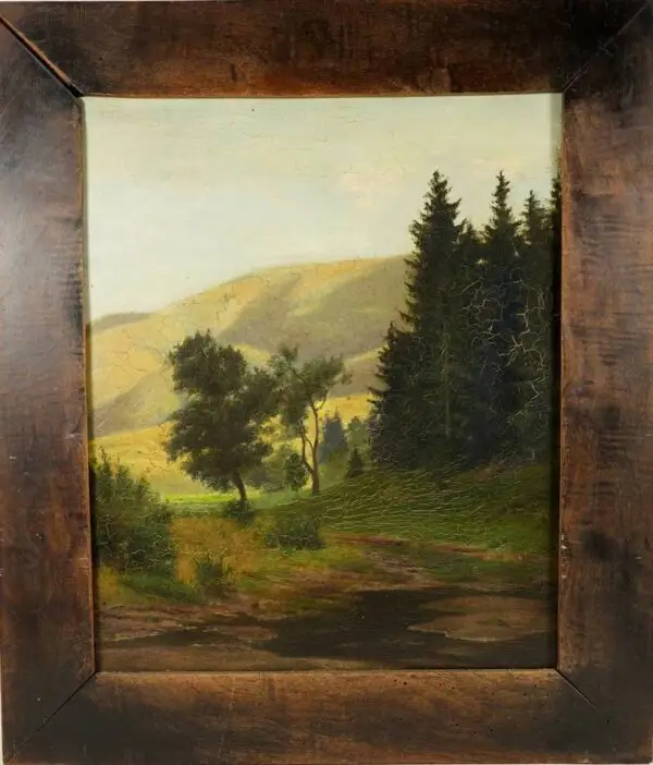 Schmid-Breitenbach, "Altwasser" paysage lacustre (1916)