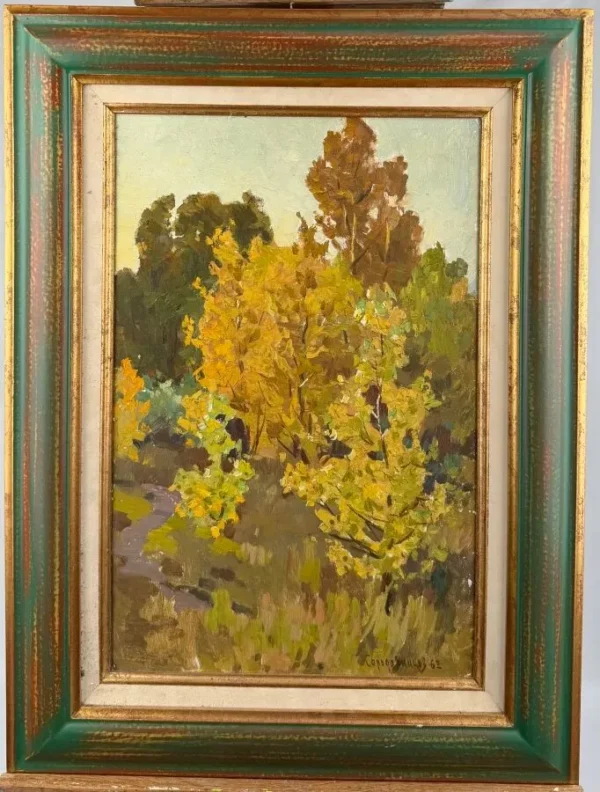 22 Solodovnikov, "Chemin arboré", 1962