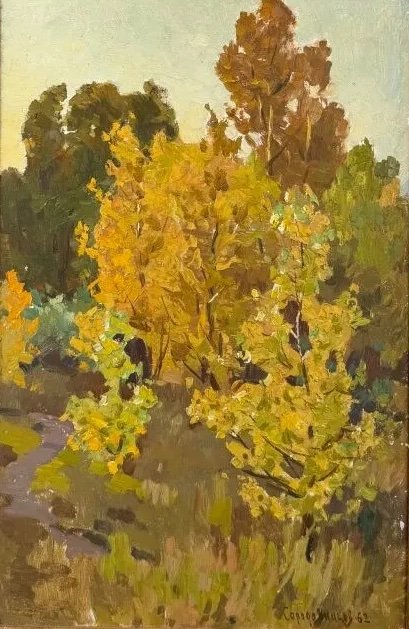 22#2 Solodovnikov, "Chemin arboré", 1962