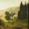 Schmid-Breitenbach, "Altwasser" paysage lacustre (1916)