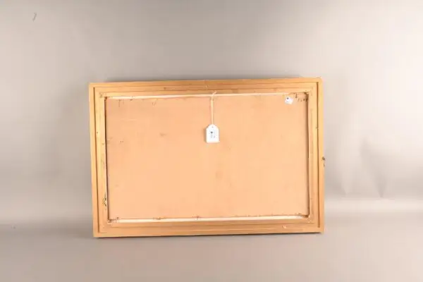 24#4 J. Vanneste, "Esneux", huile sur toile début XXe