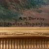 Ernest Reculon-Dupont, paysage lacustre (fin XIXe)